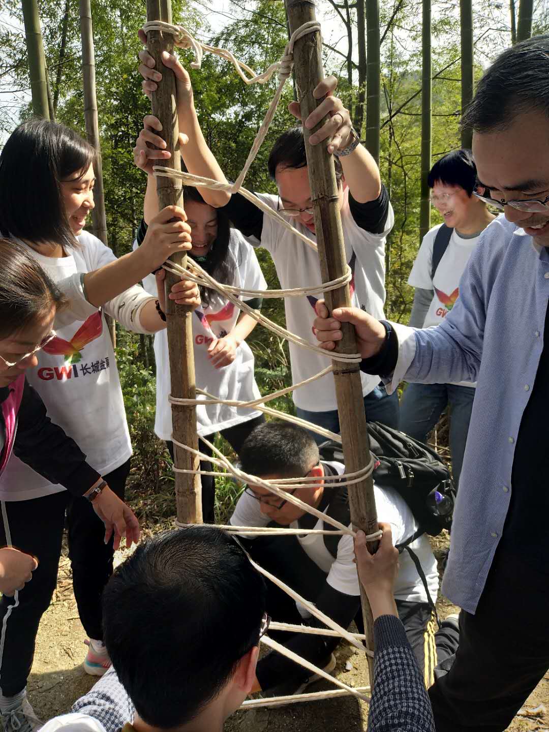 凝聚團(tuán)隊(duì)，放飛自我----長城金融研發(fā)體系開展拓展培訓(xùn)活動