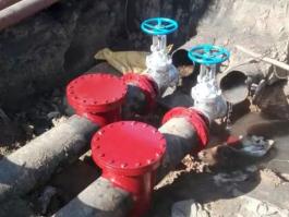 華泰熱電帶壓封堵加裝閥門順利完成！